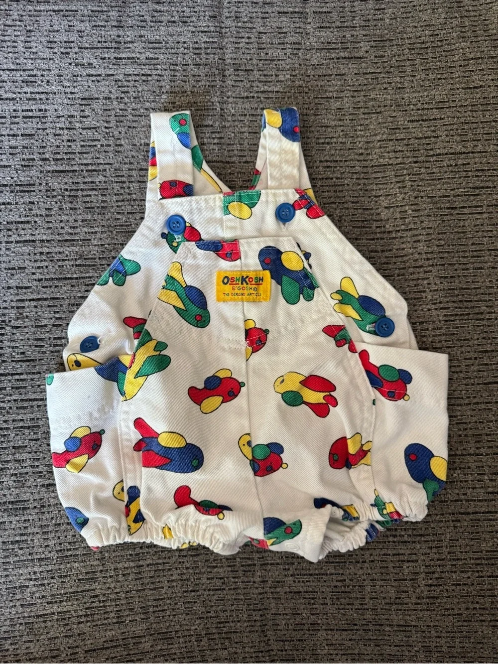 Vintage OshKosh B’ Gosh Baby Shortalls